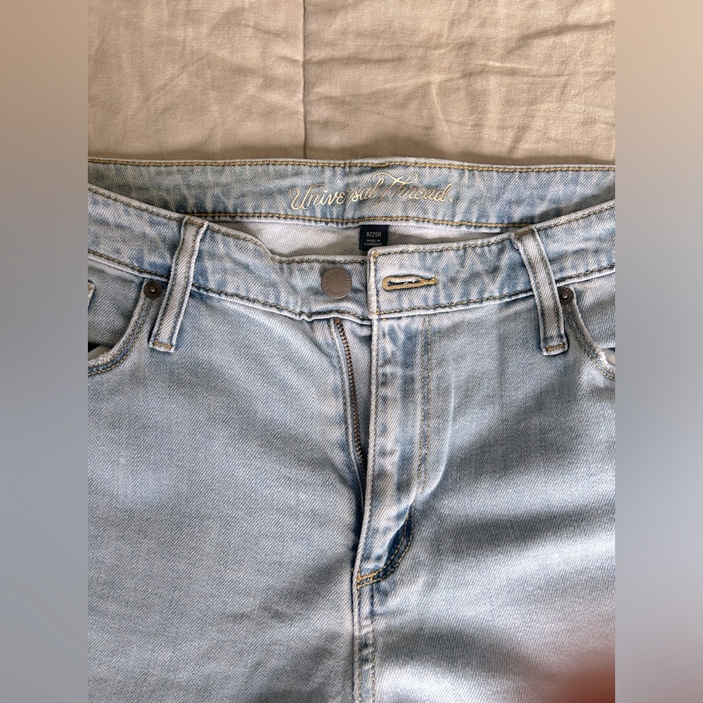 Wide leg jeans